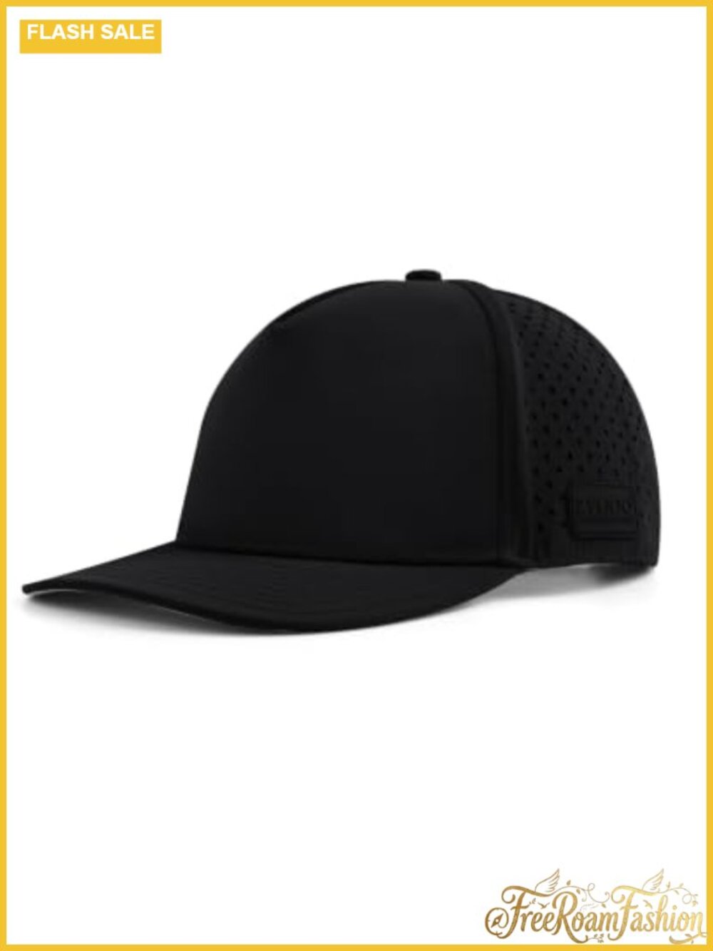 XXL Performance Snapback Hat Big Heads Laser Vented 5 Panel Cap